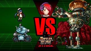 MS-alice  VS Units Bosses, Metal Slug Attack (MSA.)