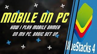 Mobile Games on PC | Setting up Bluestacks Emulator | How I play Star Trek Fleet Command on my PC