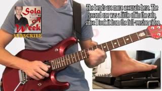 Dream Theater - "Pull Me Under" Guitar Solo & Lesson - SoloAWeek 38 - Solo a Week 38