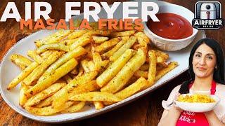 30 Minute AIR FRYER Masala Fries - SIMPLE Potato Recipes!