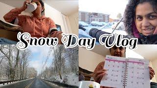 First snow of 2022 in New Jersey ! | Mansi Patel Vlog