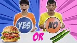 TANTANGAN YES OR NO ! 24 JAM MAKAN MENTAH VS PEDAS !