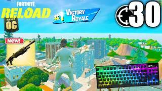 Apex Pro TKL ASMR  30 Kills Solo vs Squads  Satisfying Keyboard OG Fortnite Reload 540 FPS 4K