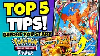 TOP 5 TIPS YOU NEED TO KNOW!!! [Pokemon TCG Pocket]