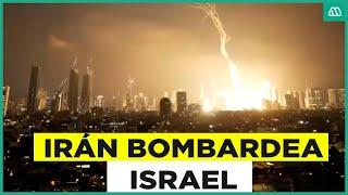 Irán responde al ataque de Israel: Intenso bombardeo sobre Tel Aviv