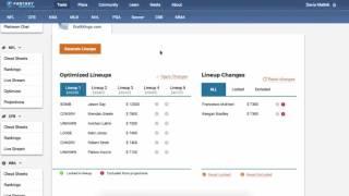 The Most Unique PGA Daily Fantasy Optimizer - Tutorial