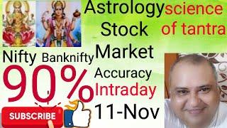 NIFTY BANKNIFTY FINANCIAL ASTROLOGY PREDICTION FOR TOMORROW 11-Nov #nifty #niftyprediction #nifty50