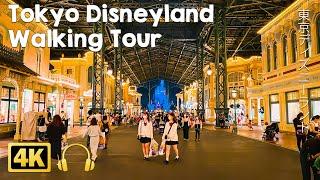 [4K JAPAN] Tokyo Disneyland Walking Tour at night (Oct. 2021)