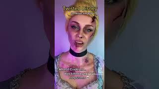 DISNEY PRINCESSES UNHAPPY ENDING #makeupshorts #sfxmakeup #twisteddisney