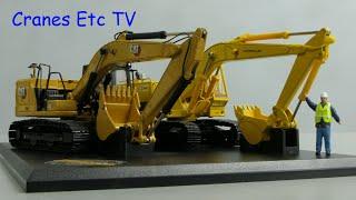 Diecast Masters Caterpillar 225 / 323 Excavator Evolution by Cranes Etc TV