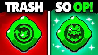 The BEST and WORST Gadgets in Brawl Stars!