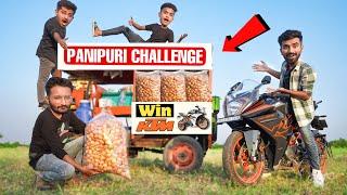 Biggest Pani Puri Challenge - Winner Will Get KTM Bike | Worth 2 Lakh 