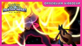 Gigadynamax-Machomei vs. Mega-Lucario | Pokémon Meister-Reisen: Die Serie | Offizieller Videoclip