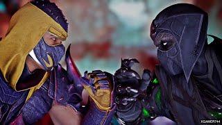 Mortal Kombat 1 -  Hanzo Hasashi Vs. Noob Saibot (VERY HARD)