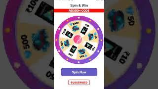 Spin & Win Get Free PlayStore Redeem Codes - New Google Play Redeem Codes Earning App #short #shorts