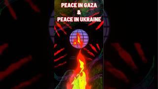 Time for peace to arrive in Gaza and the Ukraine.