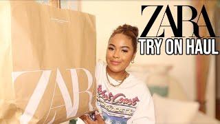 END OF THE SUMMER ZARA TRY ON CLOTHING HAUL (ZARA LIMITLESS CONTOUR COLLECTION)