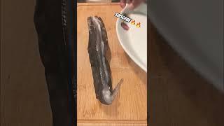 Daily dîner : flutemouth fish sashimi  #shorts #food
