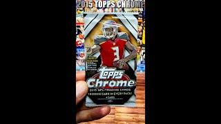 2015 Topps Chrome Football Hobby Pack |Dojo #Short Football Card Pack Opening