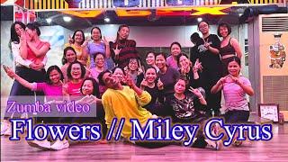 Flowers // Miley Cyrus Zumba Choreo By Zin Gourav @MileyCyrusVEVO