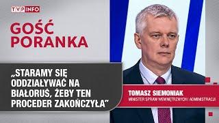 Siemoniak: chcemy uświadomić służbom rosyjskim, że ich działania są bezcelowe | GOŚĆ PORANKA