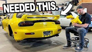 FD RX7 DREAM parts back from paint!