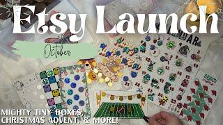 October Etsy Launch! | Savings Challenges | Scratch Offs | Savings Boxes | Advent Calendar