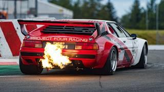 BMW M1 PROCAR | BEST SOUNDING Straight-6 | Huge Flames, 9000rpm | 2024