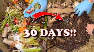 What Can A Worm Bin Do In 30 Days? | Vermicompost Worm Farm