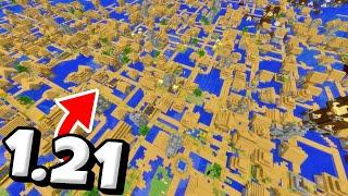 TOP 10 NEW SEEDS for Minecraft 1.21!  (mcpe & bedrock seeds)