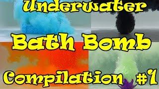 xpurr Bath Bomb Underwater Compilation #1     asmr Relaxation!