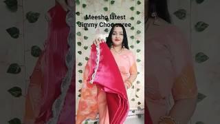 Meesho latest saree haul wedding special saree #sareehaul #meesho #meeshosaree #jimmychoosaree