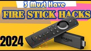 3 AMAZING Hacks For Your Amazon Fire TV Stick! Fire Stick Hacks To Try In 2024