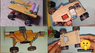 4 Amazing DIY CAR TOYs | Awesome ideas | Mini Inventions | Any other technical india