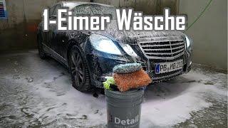 1-Eimer Waschmethode in der SB Waschbox || Schonenste Art der Autowäsche?