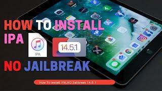 How To Install IPA's 3rd Party Apps iOS 14 5 1 with Computer