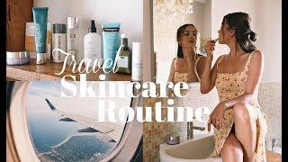 TRAVEL SKINCARE ROUTINE | This Saved My Skin!