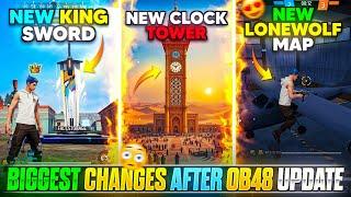 OB48 UPDATE FREE FIRE l FREE FIRE NEW UPDATE l FREE FIRE OB48 UPDATE CHANGES | FF OB48 UPDATE