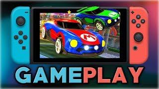 Rocket League | Mario & Luigi Battle-Cars Gameplay | Nintendo Switch