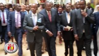 The opening of Two Rivers Mall by Uhuru Kenyatta