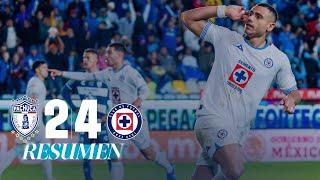 PACHUCA 2-4 CRUZ AZUL J10 | Poderosa REMONTADA de la MÁQUINA