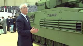 IDEF 2015: Tulpar Otokar armoured infantry fighting vehicle