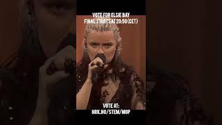 VOTE FOR ELSIE BAY  nrk.no/stem/mgp @iamelsiebay  #melodigrandprix #elsiebay #loveyouinadream