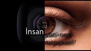 İnsan gözü neçə megapixeldi