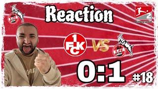 1. FC Köln gewinnt 1:0 auf dem Betzenberg! Mit 31 Punkten sind wir Herbstmeister!  #Reaction