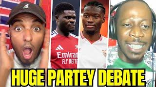  HUGE PARTEY DEBATE! | Thomas Partey 'SET TO LEAVE' Arsenal Lucien Agoume as a Replacement?