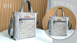 How To Make a Mini Tote Bag at home | Mini Tote Bag Sewing Tutorial