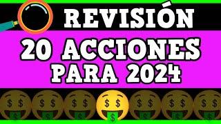 20 OPORTUNIDADES en ACCIONES para INVERTIR en 2024 (ACTUALIZACIÓN)