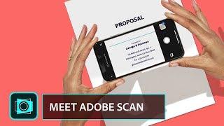 Meet Adobe Scan. The free scan app with text recognition superpowers | Adobe Acrobat