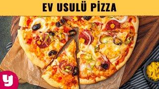 Ev Usulu Pratik Pizza Tarifi | Anne Pizzası